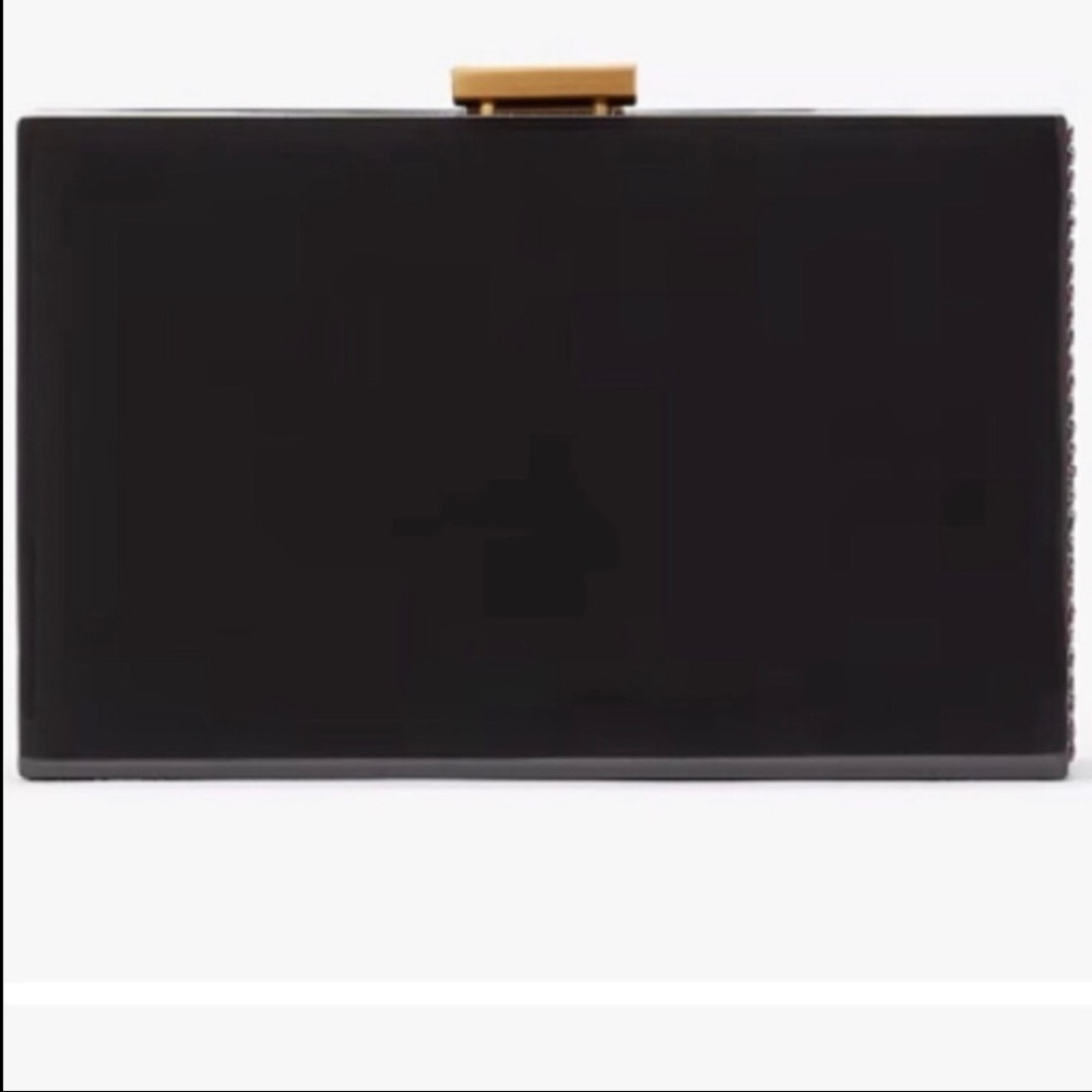RARE NWT Unopened Kate Spade “Perfect Match” Matchbox Embellished Resin Clutch - Picture 10 of 12